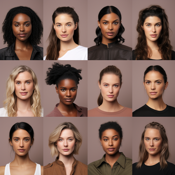Diverse Hair Topper Styles