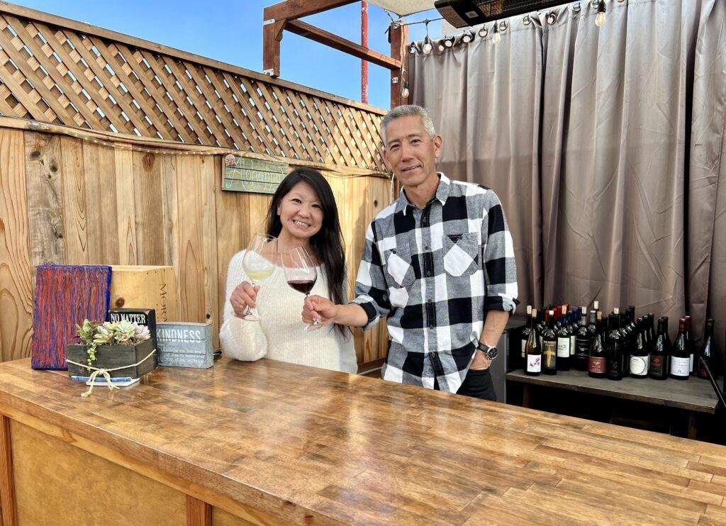 Friends of the Vine Fred and Tracy