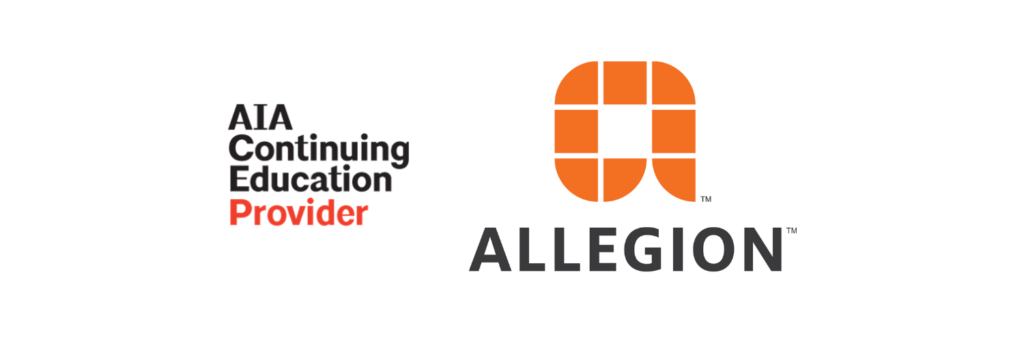 Allegion AIA LBSB sponsor