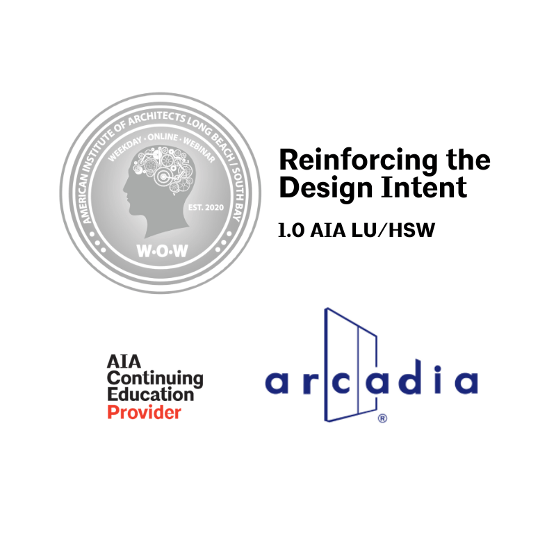 Reinforcing the Design Intent