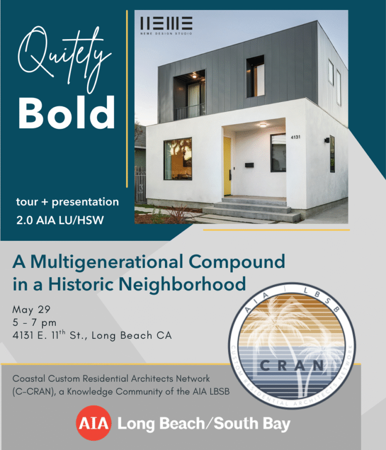 QUIETLY BOLD: A Multigenerational Compound in a Historic Neighborhood